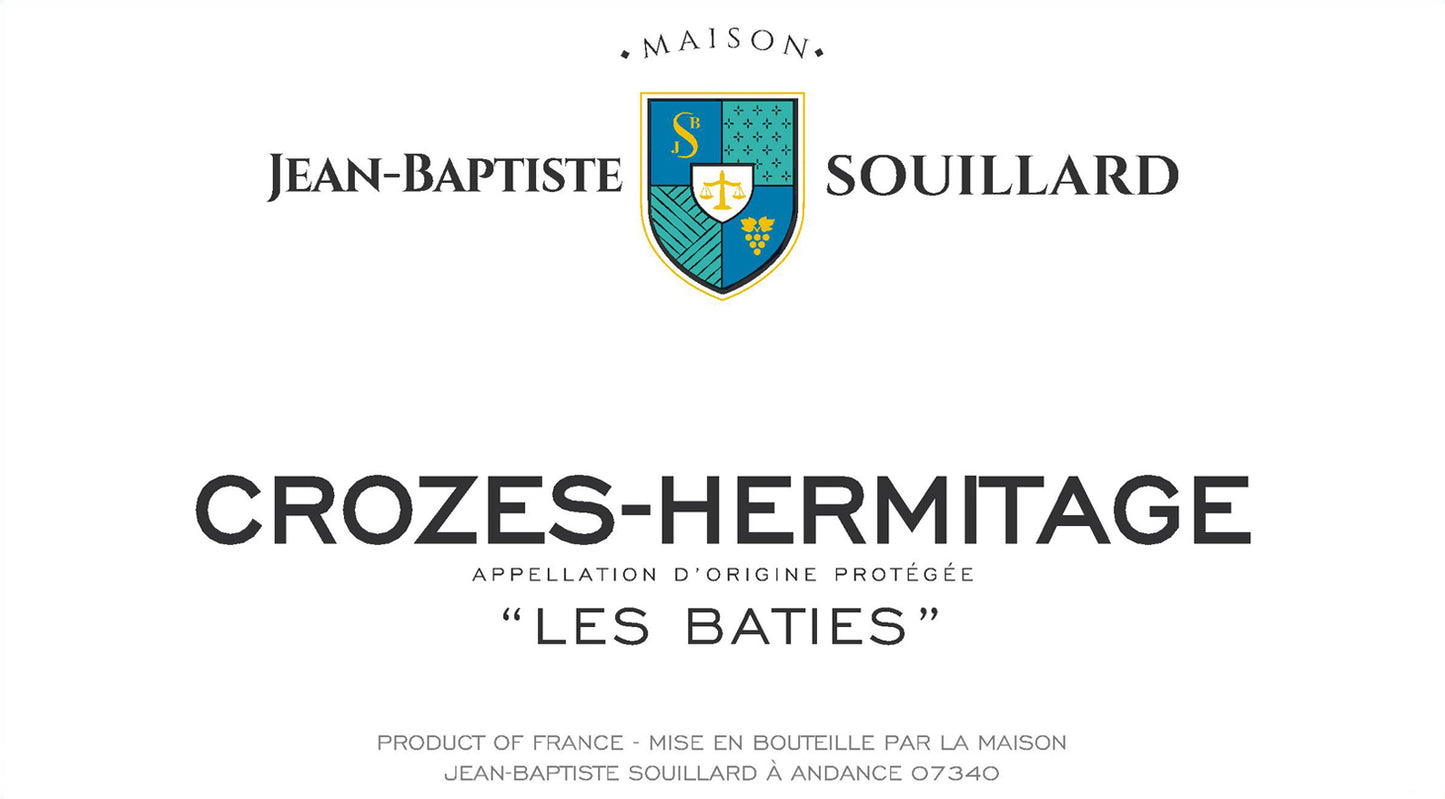 Jean-Baptiste Souillard "Les Baties" Crozes-Hermitage