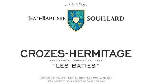 Jean-Baptiste Souillard "Les Baties" Crozes-Hermitage