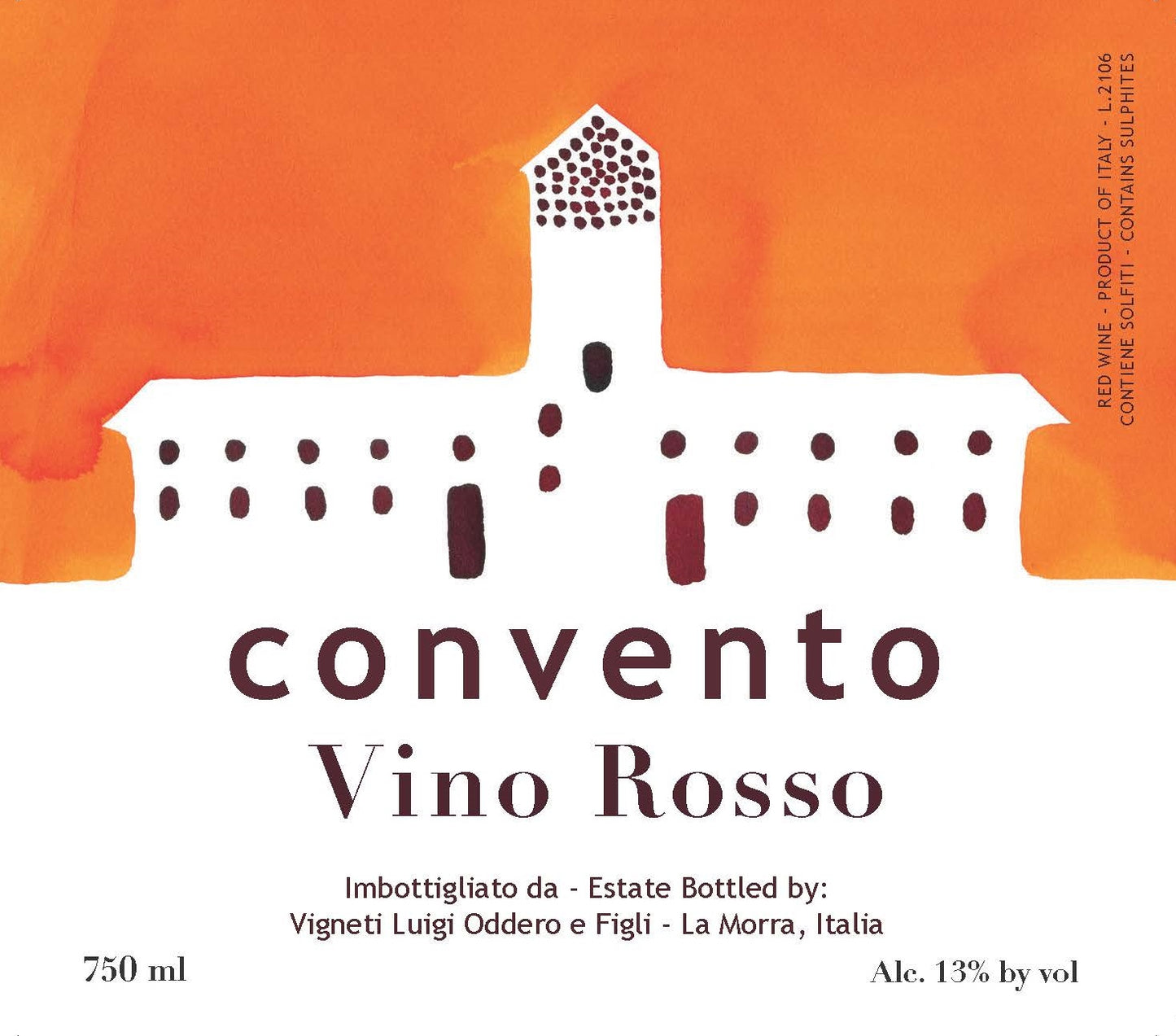 Figli Luigi Oddero “Convento” Vino Rosso