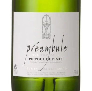 Preambule Ormarine Picpoul De Pinet