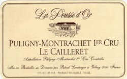 Domaine de la Pousse d'Or Puligny-Montrachet Le Cailleret Premier Cru