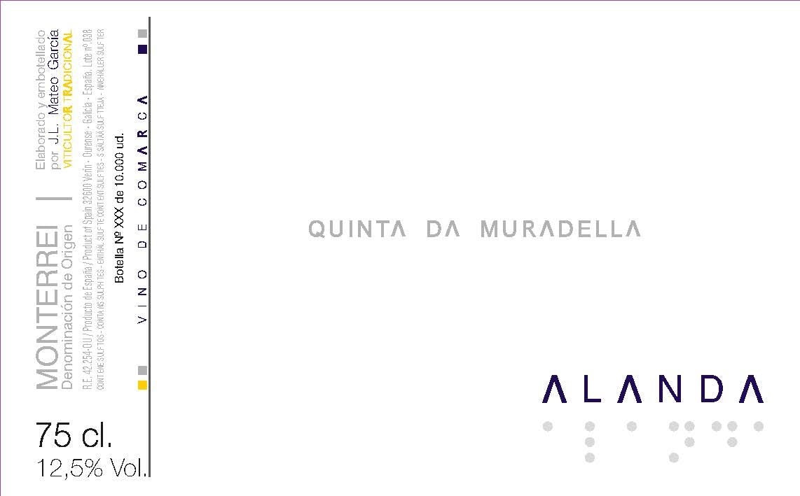 Quinta da Muradella "Alanda" Blanco