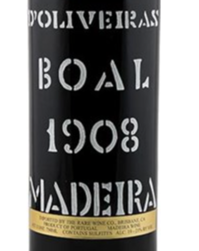 1908 D'Oliveira Bual Madeira (Boal)