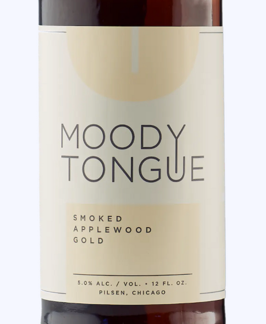 Moody Tongue Smoked Applewood Gold (12oz 4-pack)