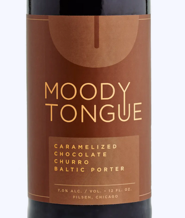 Moody Tongue Caramelized Chocolate Churro Baltic Porter (12oz 4-pack)