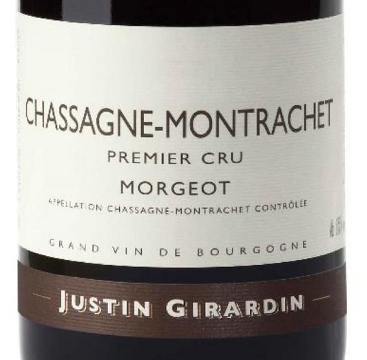 Justin Girardin Chassagne-Montrachet "Morgeot" 1er Cru Rouge