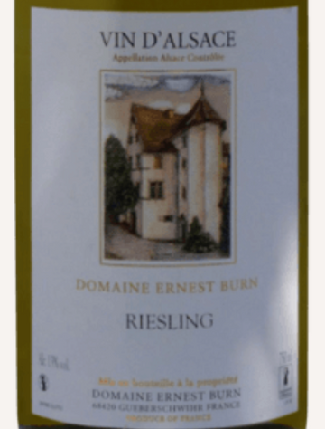 Ernest Burn Riesling (Alsace)
