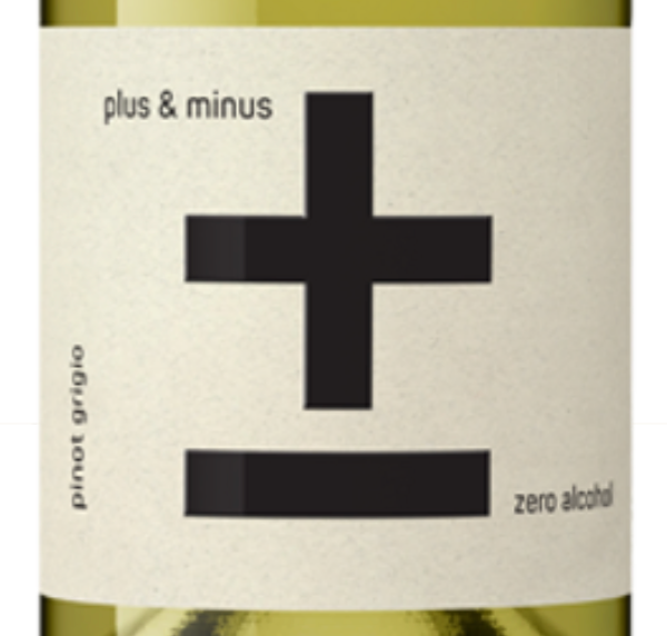 Plus & Minus Pinot Grigio (Zero Alcohol)