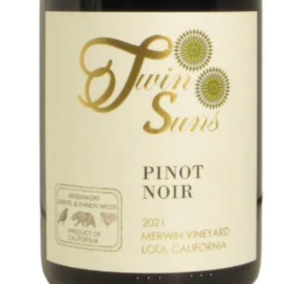 Twin Suns Pinot Noir (Kosher)