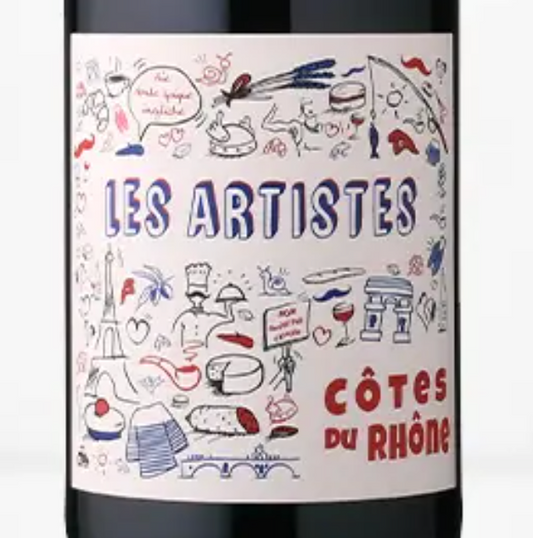 Les Artistes Côtes du Rhone Rouge