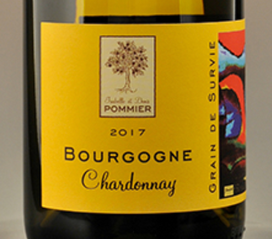 Isabelle et Denis Pommier "Grain de Survie" Bourgogne Blanc