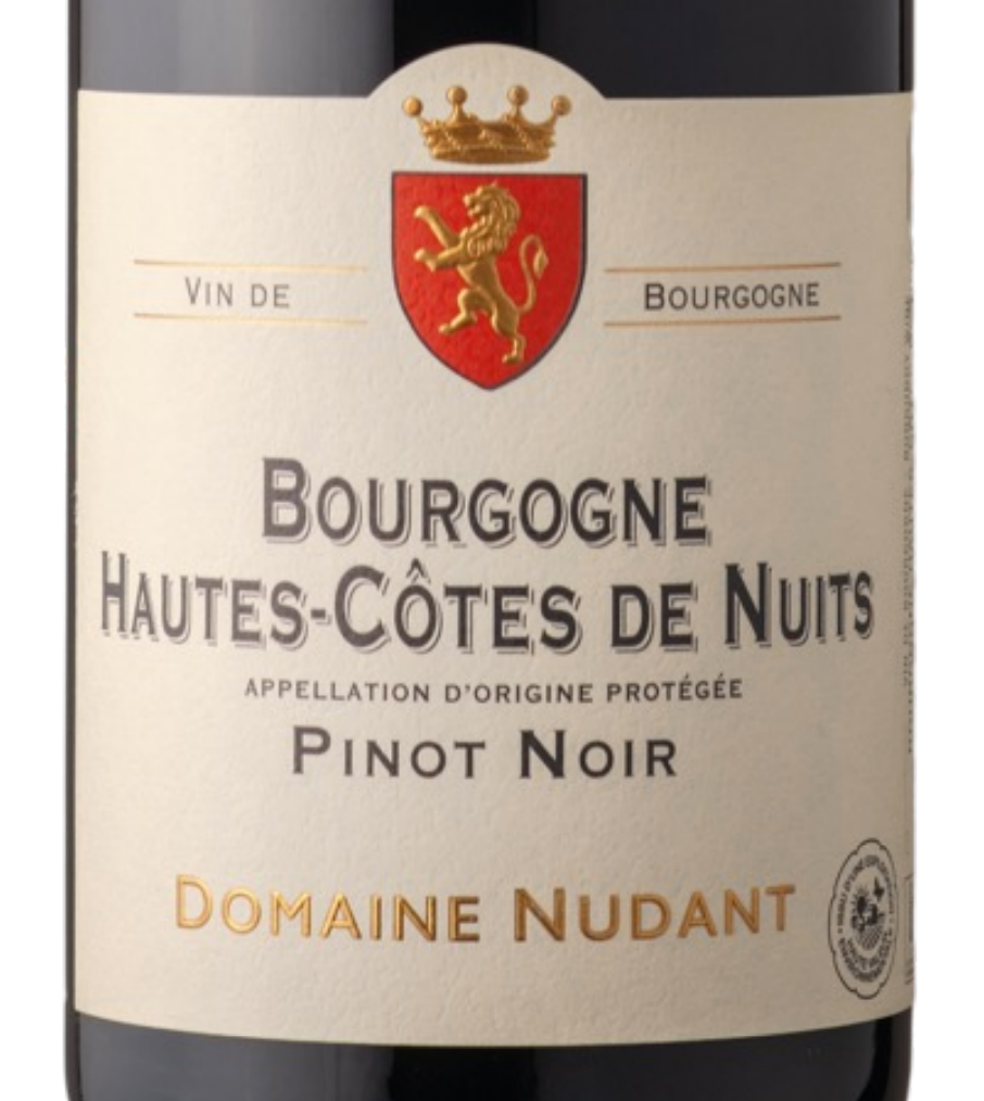 Domaine Nudant Hautes Côtes de Nuits Bourgogne Rouge