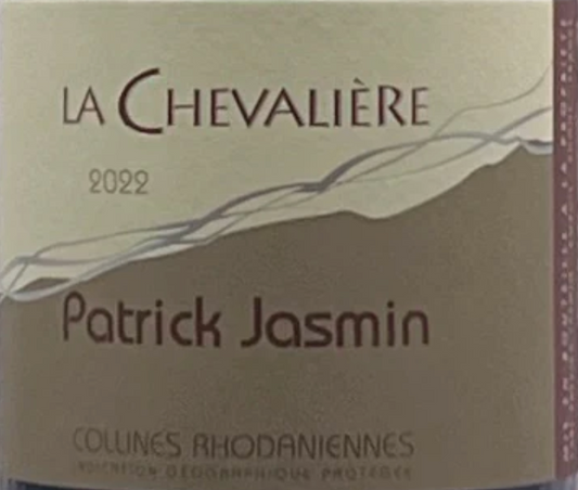 Patrick Jasmin Collines Rhodaniennes Rouge "La Chevaliere"