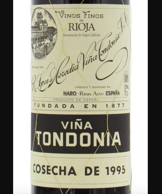 López Heredia "Viña Tondonia" Rioja Gran Reserva (1995)