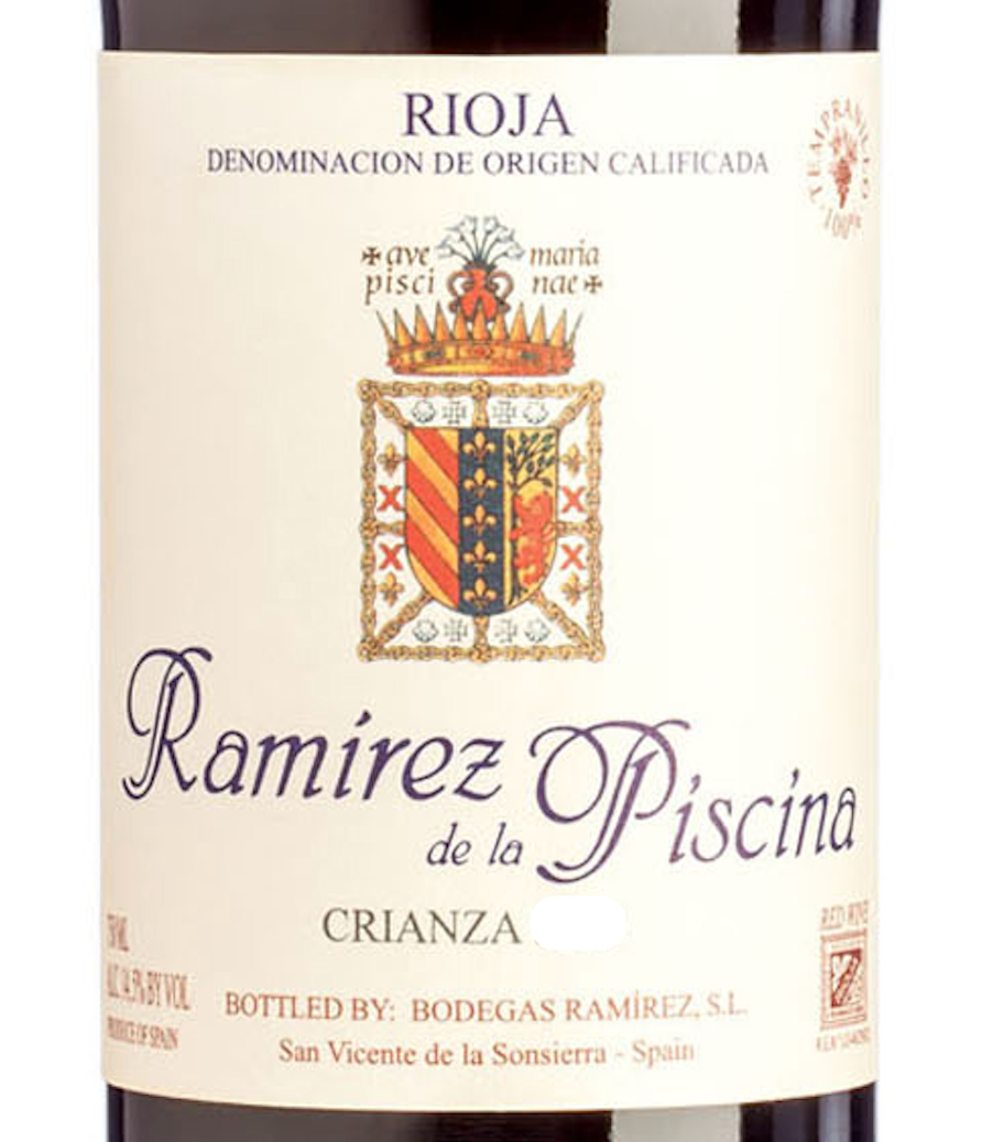 Ramirez de la Piscina Rioja Crianza