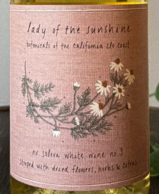 Lady Of The Sunshine Botanical Solera White Wine #3