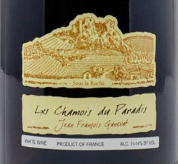 Domaine Jean-Francois Ganevat "Les Chamois du Paradis" (2019)