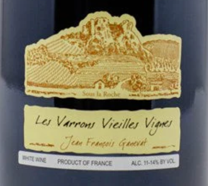 Domaine Jean-Francois Ganevat "Les Varrons" Vieilles Vignes (2019)