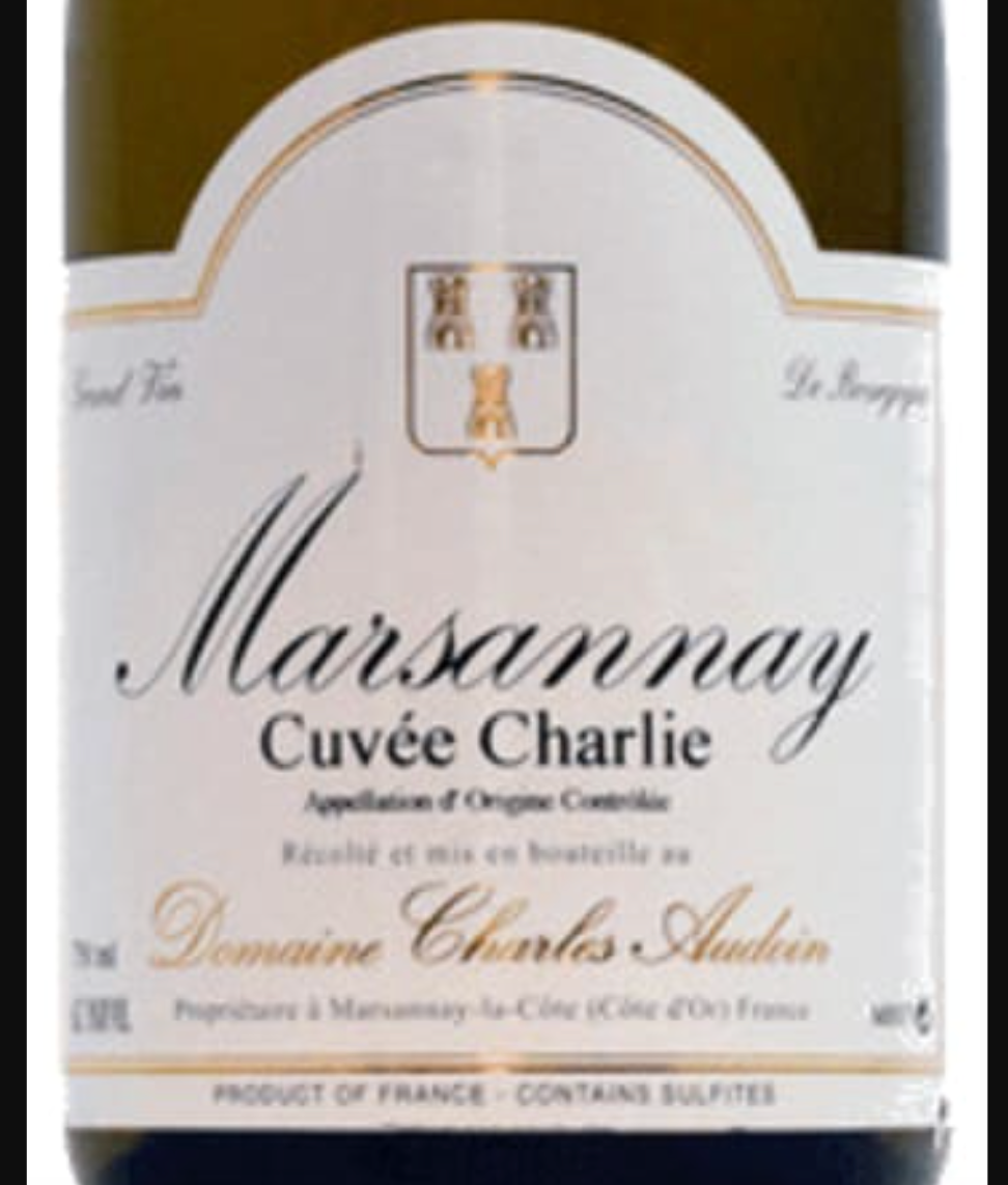 Domaine Charles Audoin Marsannay "Cuvee Charlie" Blanc