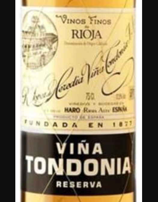 Lopez de Heredia Vina Tondonia Reserva Blanco (2014)