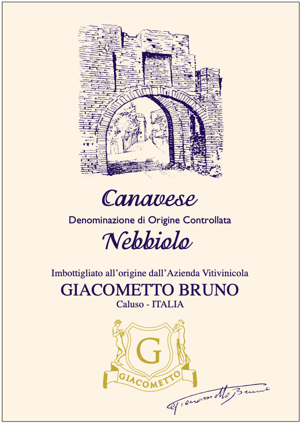 Bruno Giacometto Canavese Nebbiolo