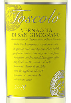 Toscolo Vernaccia Di San Gimignano