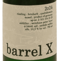 Lauer "Barrel X" Riesling