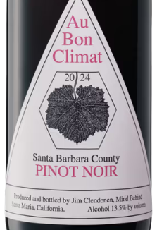 Au Bon Climat Pinot Noir Santa Barbara County
