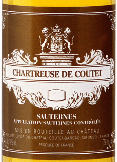 La Chartreuse De Coutet Sauternes