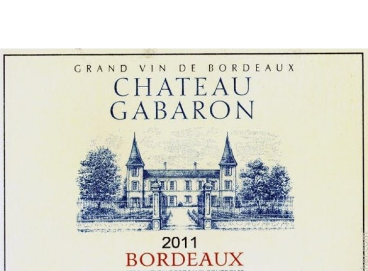 Chateau Gabaron Bordeaux Rouge 20,