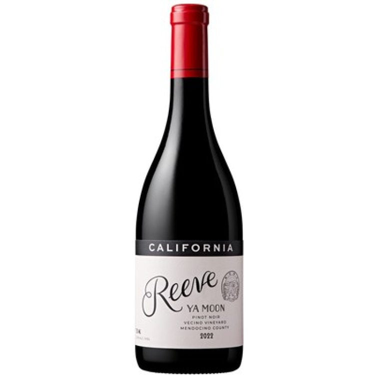 Reeve Wines Ya Moon Vecino Vyd Pinot Noir Mendocino 22