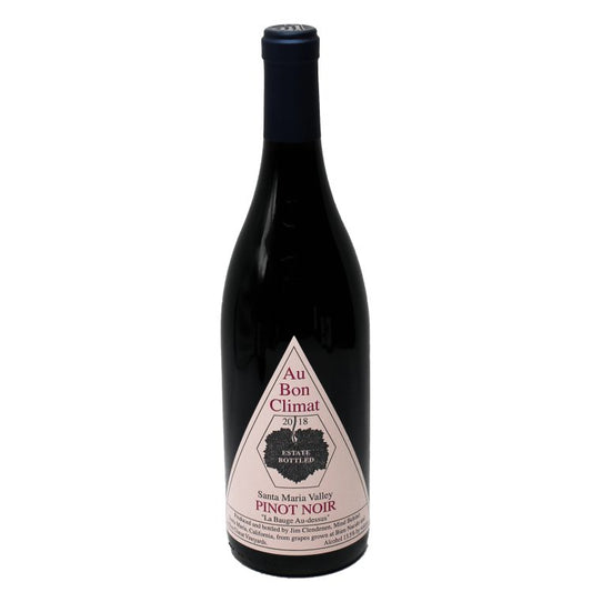 Au Bon Climat Pinot Noir 'La Bauge au Dessus' '19