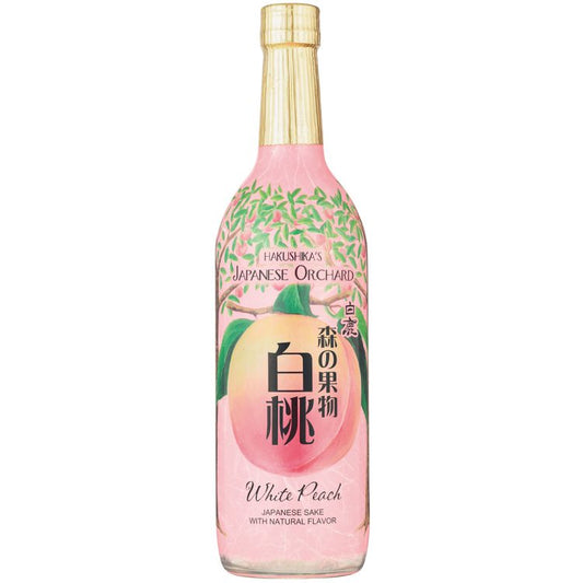 Hakushika Japanese Orchard White Peach Sake 12/720,