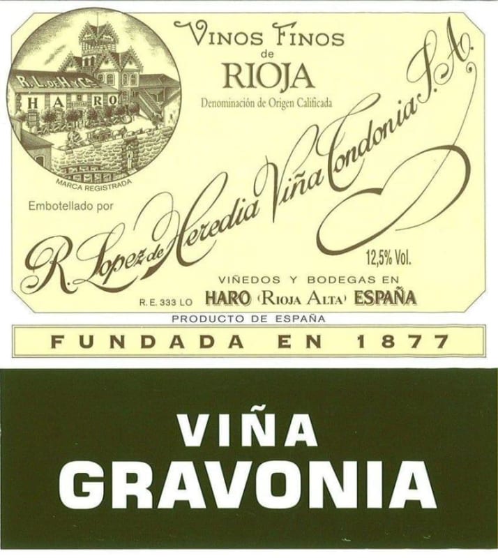 Lopez de Heredia Vina Gravonia Crianza Blanco (2016)
