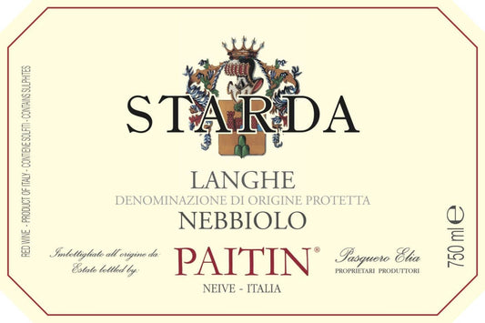 Paitin "Starda" Langhe Rosso