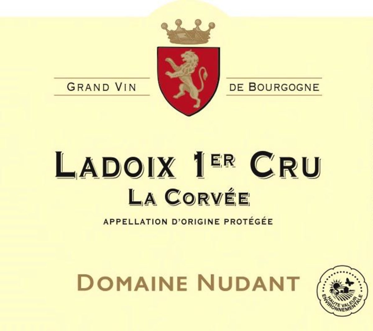 Domaine Nudant Ladoix "La Corvée" 1er Cru