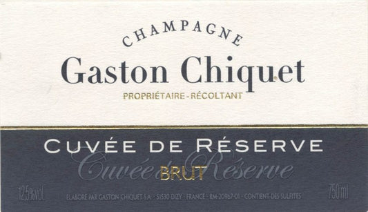 Gaston Chiquet "Cuvée de Réserve" Brut Champagne