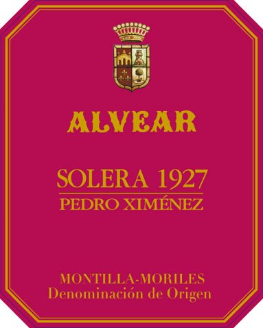 Alvear Solera 1927 Pedro Ximenez (375mL)