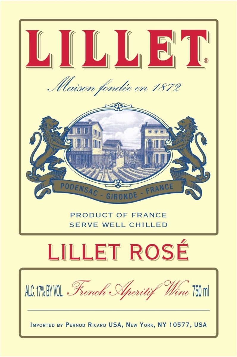 Lillet Blanc Rosé Vermouth