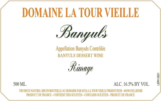 Domaine La Tour Vieille Banyuls "Rimage"