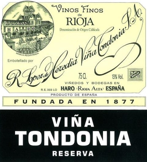 Lopez Heredia Reserva Tondonia (Rioja) 375mL (2011)