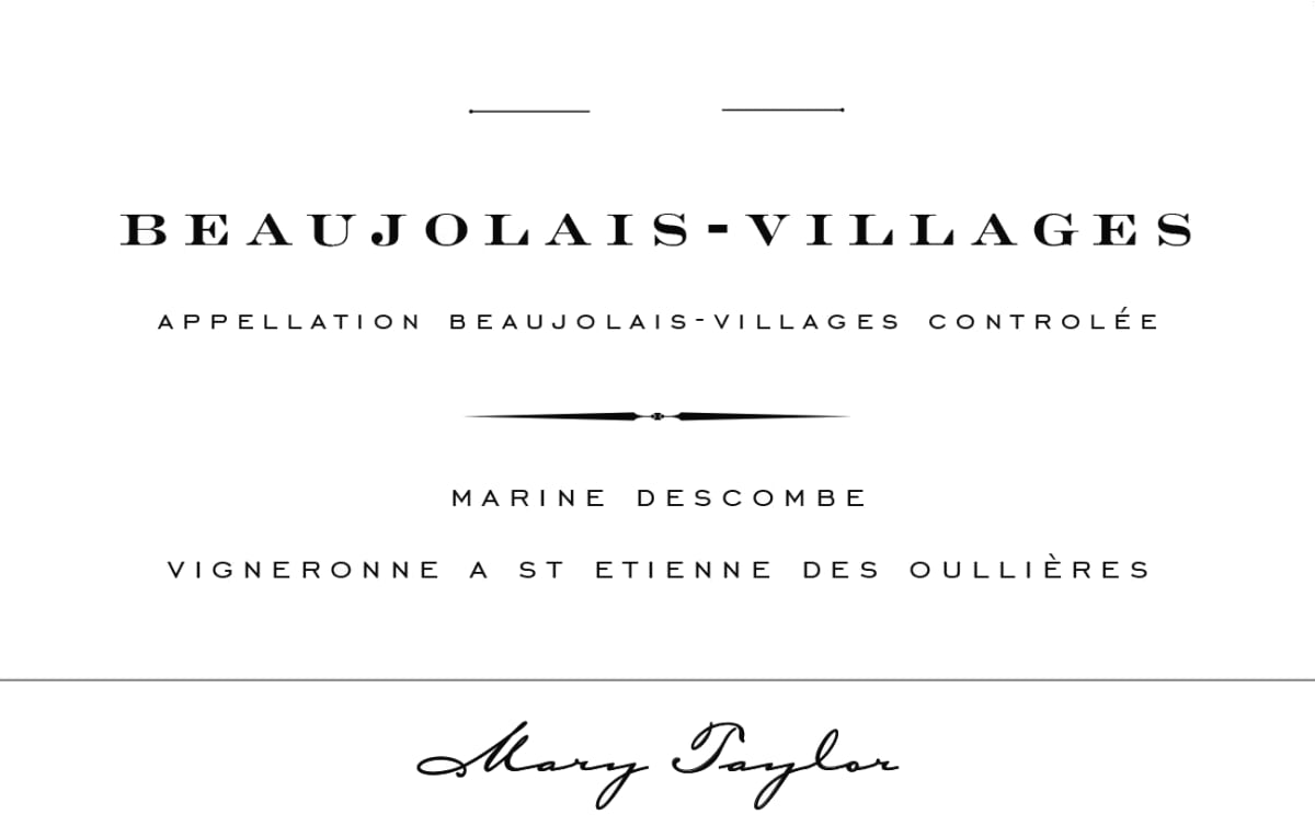 Mary Taylor Beaujolais Villages