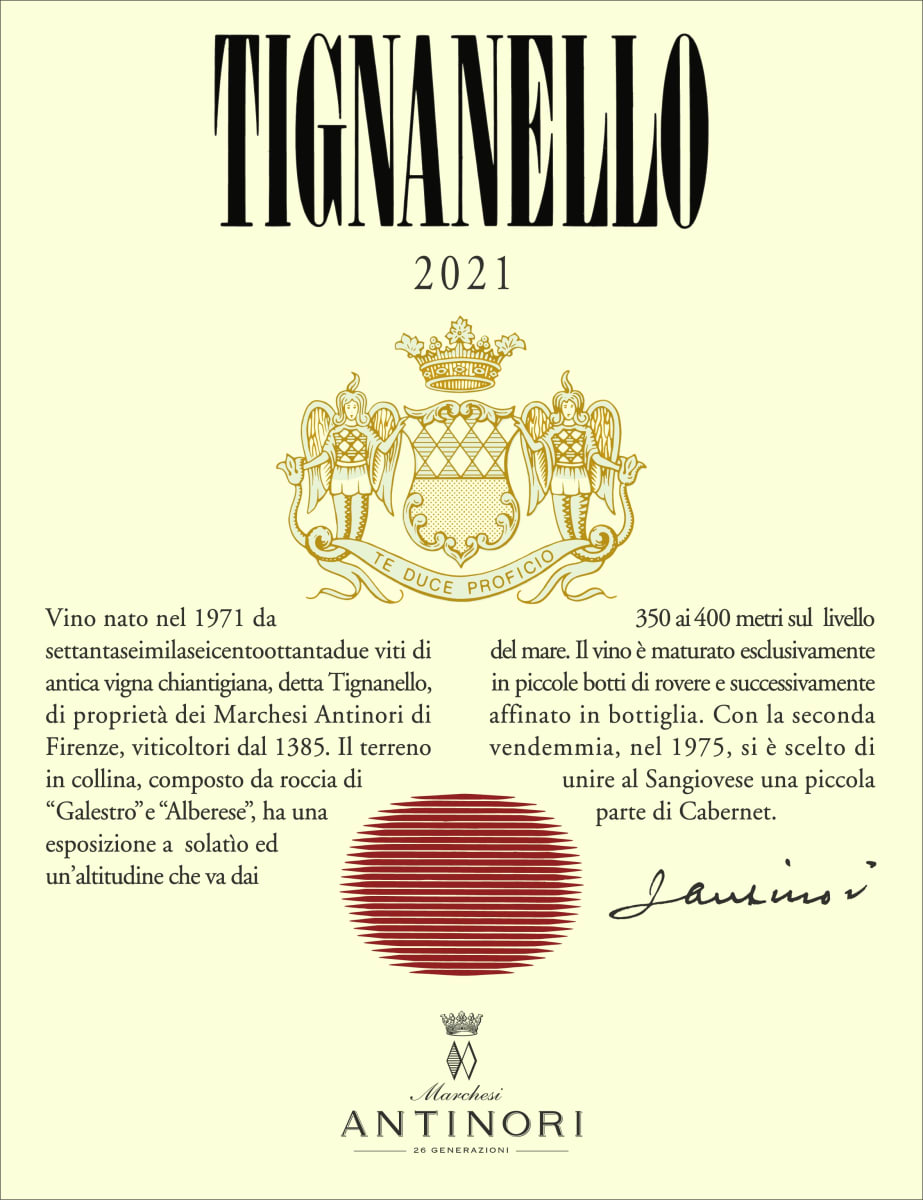 Marchesi Antinori Tignanello (3.0L Double Magnum)