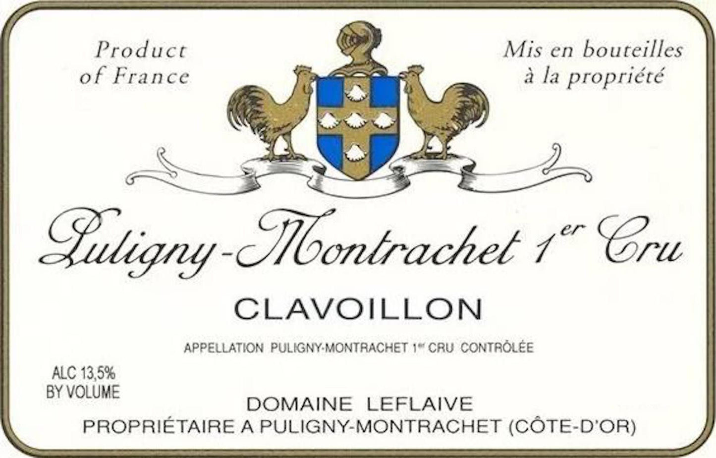 Domaine Leflaive Puligny-Montrachet Clavoillon Premier Cru