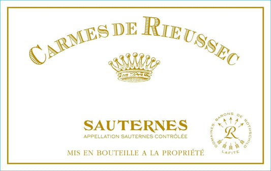 Chateau Rieussec Carmes De Rieussec Sauternes