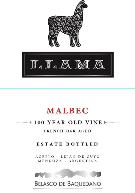 Belasco de Baquedano Llama Old Vine Malbec