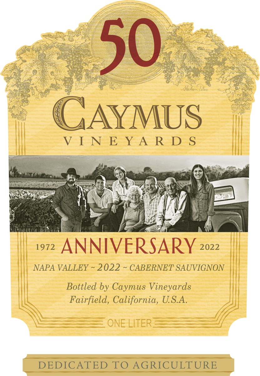 Caymus Vineyards Cabernet Sauvignon (50th Anniversary) (1.5L Magnum Bottle)