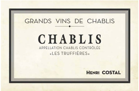 Henri Costal Chablis "Les Truffières"