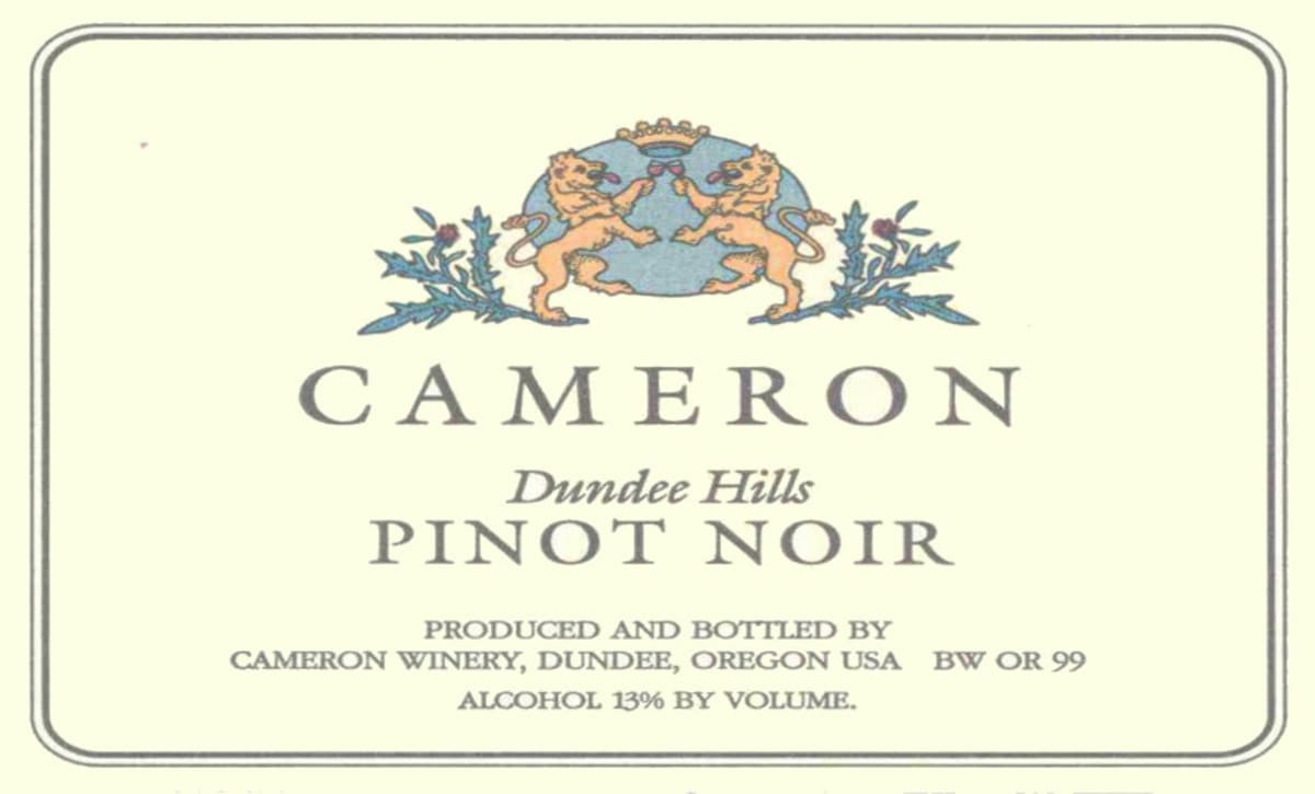 Cameron Winery Dundee Hills (Pinot Noir)