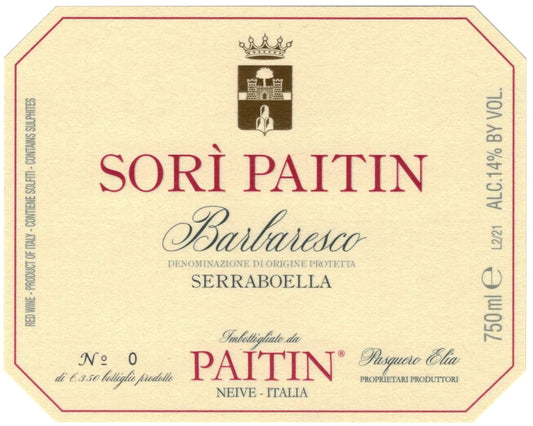 Paitin "Sorì Paitin" Serraboella Barbaresco